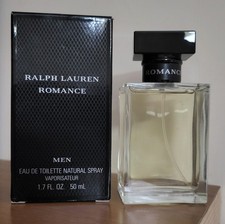 Profumo RALPH LAUREN ROMANCE Men eau de toilette 50 ml Spray Vintage Nuovo