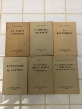 Moliere, Goldoni ,Shakespeare