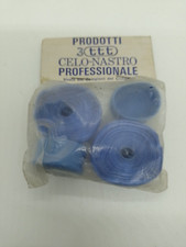 Nastro manubrio corsa  vintage blu