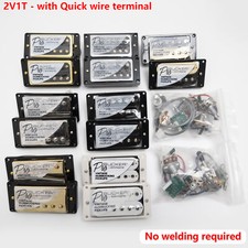 Per Gibson ProBucker Chitarra Alnico 5 Humbucker Pickup Senza Saldatura 2V1T Push Pull