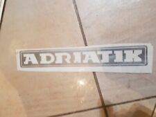 adesivi per camper adriatik