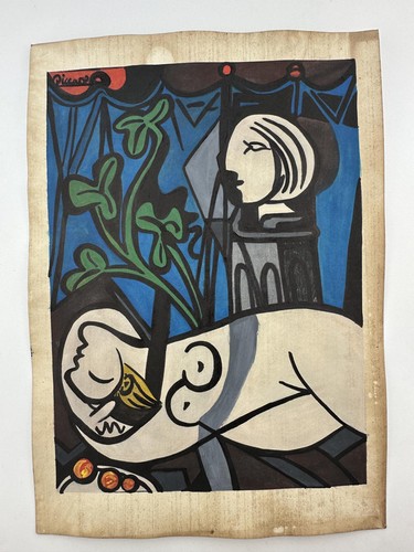 Pablo picasso coa dipinto - picasso, arte