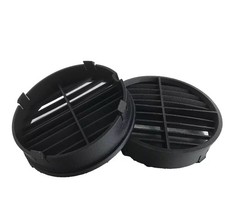 Land Rover Range Rover Classic 1970-1994 Dash Demister Vent Nero 2pz 390699...