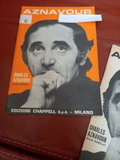 Album 8 Spartiti Charles Aznavour Personale dei maggiori successi