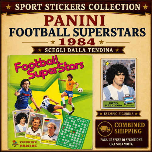 Panini football superstars - football,