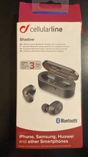 AURICOLARI BLUETOOTH STEREO SENZA FILI CELLULARLINE (A/N BTSHADOWTWSK) usati