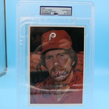Mike Schmidt Signed 1981 jumbo