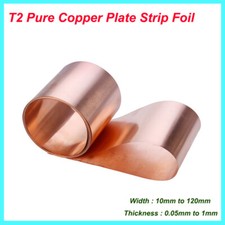 T2 Piastra Rame Puro Striscia