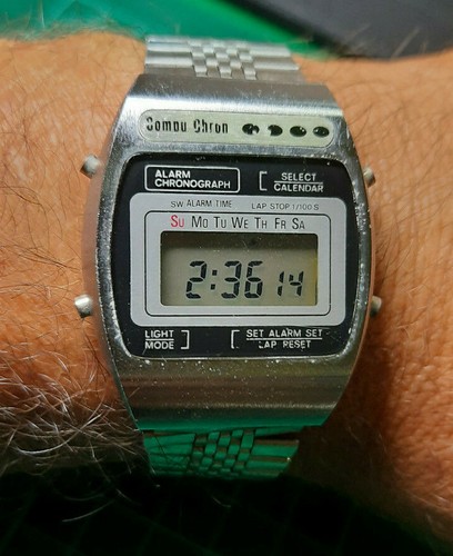 Rare vintage 80s lcd - 80s, watch