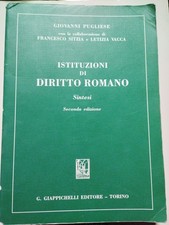 Istituzioni Di Diritto Romano