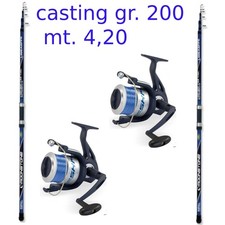 2 canne pesca SPIGOLA ORATA