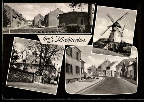 Cartolina kirchherten mulino - kirchherten,,