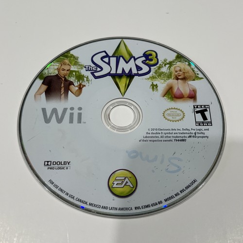 The sims solo - 3, wii)