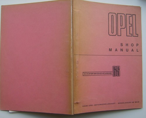 Opel commodore manuale - opel,