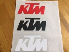 KTM PATCH VINYLE FLOCAGE