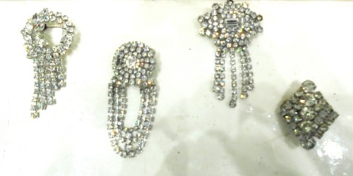Spilla donna strass - in,