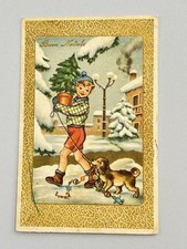 BUON NATALE BAMBINO CON CANE