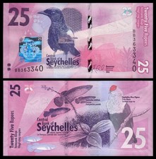 Seychelles 25 Rupees 2016 Pick