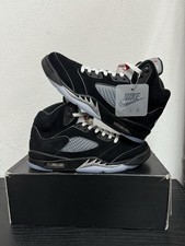 Sneakers Air Jordan 5 Retro OG nere metallizzate reimmaginate HF3975-001 taglia 11,5