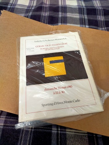 Eileen gray auction catalogue - auction,
