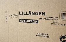 Lavello Ikea LILLÅNGEN Lillangen 16 1/8 x 16 x 5 1/8 bianco 601.483.29 nuovo