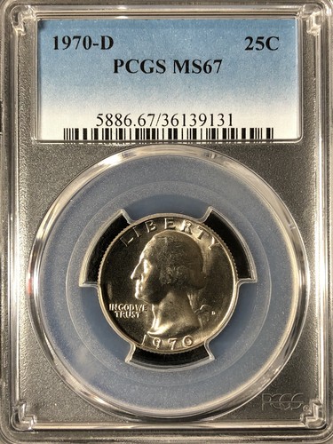1970 25c washington - 1970-d, quarto