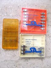 medicina farmacia ANGELINI SOLILA vintage LOTTO AGHI ipodermici  xSIRINGHE VETRO