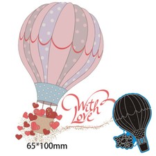 Mongolfiera metallo taglio