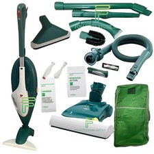 Folletto VK135 COMPLETO SACCA ACCESSORI BATTITAPPETO BATTIMATERASSO EB360 HD35