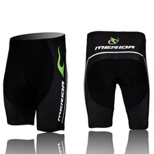 Merida Green Fire Uomo Pantaloncini Ciclismo Bici Bicicletta MTB Pantaloni Corti Collant