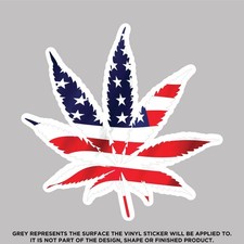 Bandiera Americana Marijuana