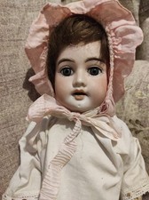 Bambola Antica Bebè Biscuit A e M Austria 