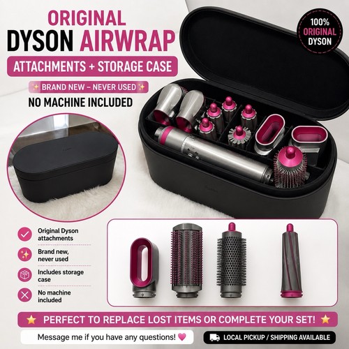 Dyson airwrap attachments and - dyson,