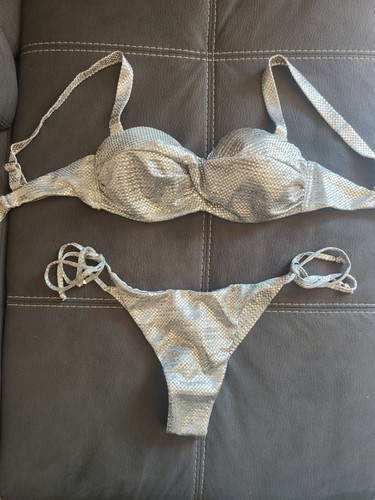 Bikini calzedonia argento - calzedonia,