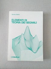 SANDRO BELLINI - ELEMENTI DI TEORIA DEI SEGNALI - CittàStudi VIII ristampa 1992