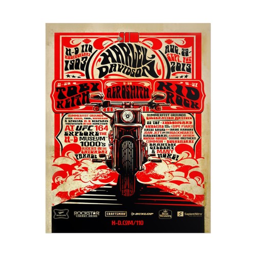 Harley davidson 110th - harley-davidson,