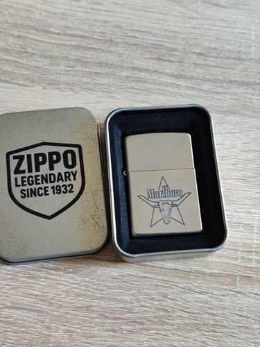Zippo marlboro longhorn star - zippo, "longhorn