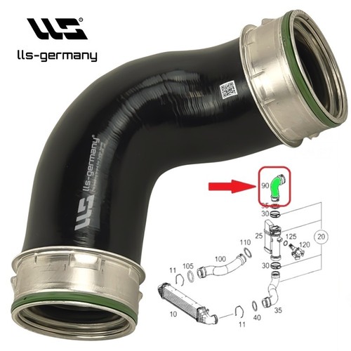 Tubo intercooler per