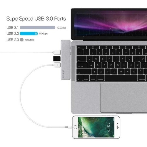 Hub usb in lega per - 1,