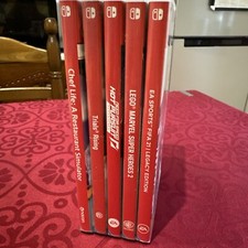 5 Giochi Nintendo Switch - Lotto -  Lego/Fifa/Need For Speed - PAL ITA