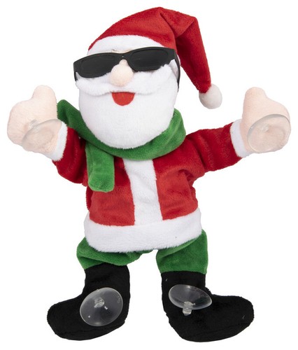 Babbo natale rosso con ventose