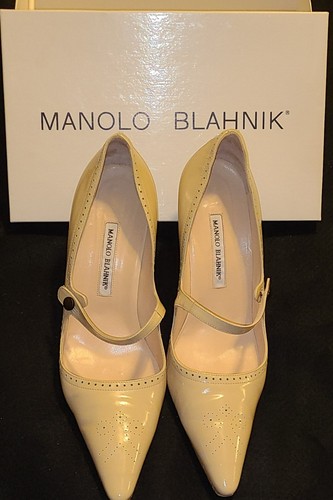 Manolo blahnik indossato una - blahnik,