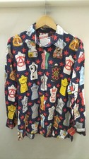 Camicia in rayon a maniche