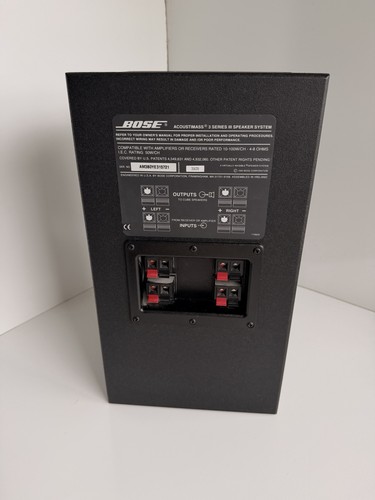 Bose acoustimass series iii - bose, 3