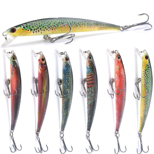 6pcs esche pesca minnow - 6pcs,