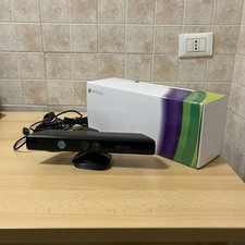 Xbox 360 Kinect Sensor Boxata Completa Di Scatola e Adattatore Ottime Condizioni