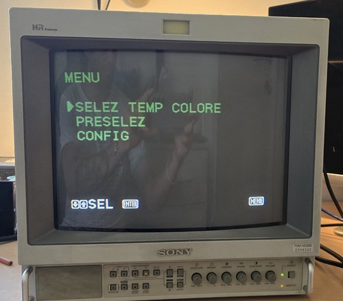 Sony pvm 1453md crt trinitron - sony, pvm-1453md