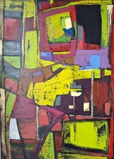 Peinture huile toile châssis - huile/, toile/châssis