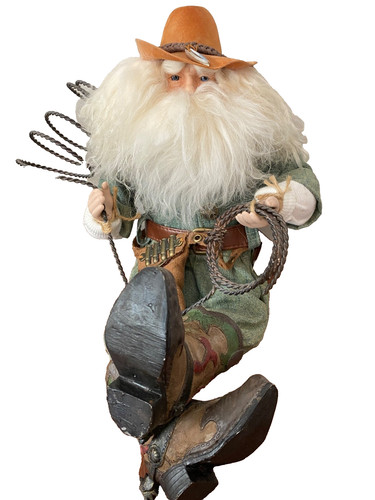 Cowboy sceriffo babbo natale - sceriffo,
