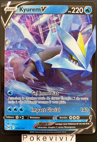 Carte pokemon kyurem 048 - carte,